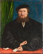 Hans holbein the younger Portrait of Derich Berck oil painting on canvas
